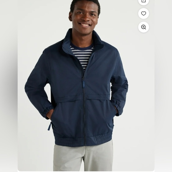 Free Assembly Men's Bomber Jacket with Hidden Hood Size Small. - Picture 1 of 7